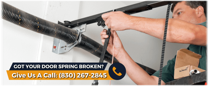 Broken Garage Door Spring Helotes